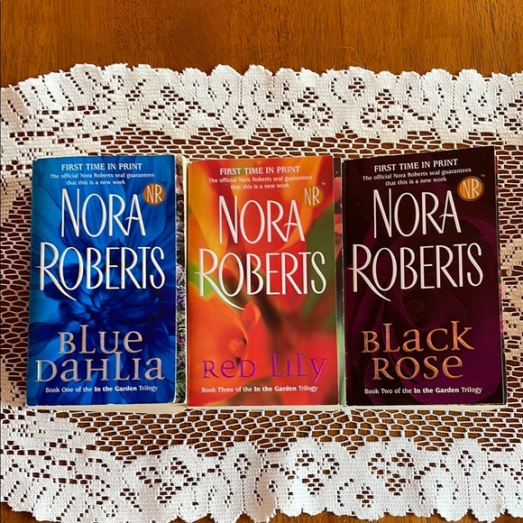 Nora Roberts Other - Nora Roberts Garden Trilogy Book Set